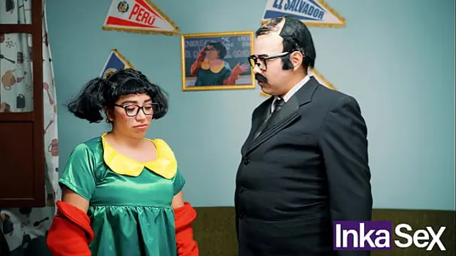 El Chibolo 18 - Don Panz&oacute;n collects the rent by eating Cholondrina's ham cake - Chapter II