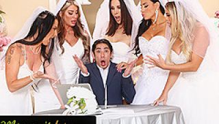 MOMMY&#039;S BOY - Furious MILF Brides Reverse Gangbang Hung Wedding Planner For Wedding Planning Mi