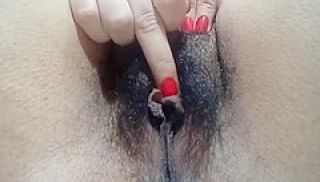 Closeup Big Clit Orgasm Pov Super Hairy Bush