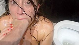 Venom Evil EXTREMELY rough anal &amp; piss, gagging deepthroat, face flushed in toilet [RE-ISSUE] -