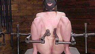 Squirting BDSM babe gets whipped and toyed by CMNF master