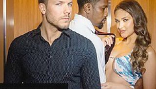 MODERN-DAY SINS - Caught Cheating Gizelle Blanco Is Hard Rough DPed In Elevator By Angry Boyfriends