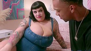 Fat Goth Girl Takes A Big Black Cock With Marilyn Mayson
