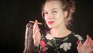A Different Kind Of Blowjob Full Video Red Lips Milf Wife Experience Smoking Manicure Hand Fetish
