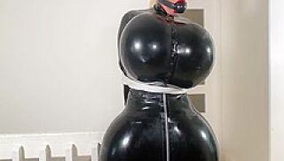 Body Inflation Dreams In Latex (ass And Breast Expansion)