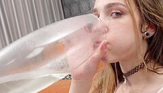 Pee in my mouth 2on1 Hot 18yo teen Ellie Wain gets a hard fuck from two black cocks ATM ATP BBC Humi