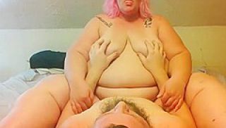 Ssbbw Riding Nice Hard One-eyed Snake Pissing And Cu