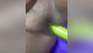 Wife Fuck By Big Vegetable