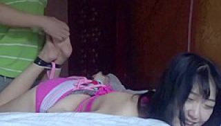 Chinese Girl Tied Tickling