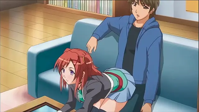 step Brother gets a boner when step Sister sits on him - Hentai &lbrack;Subtitled&rsqb;