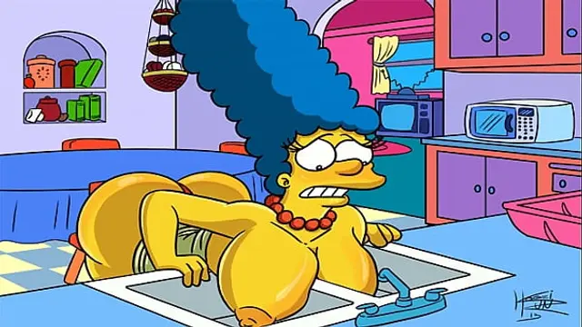 The Simpsons Hentai - Marge Sexy &lpar;GIF&rpar;